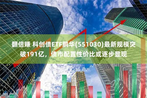 翻倍赚 科创债ETF鹏华(551030)最新规模突破191亿，债市配置性价比或逐步显现